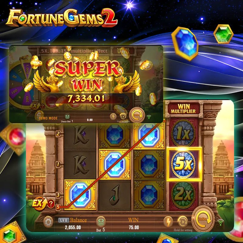 Image: Experience the Thrill of Fortune Gems 2 Slot Machine in India
